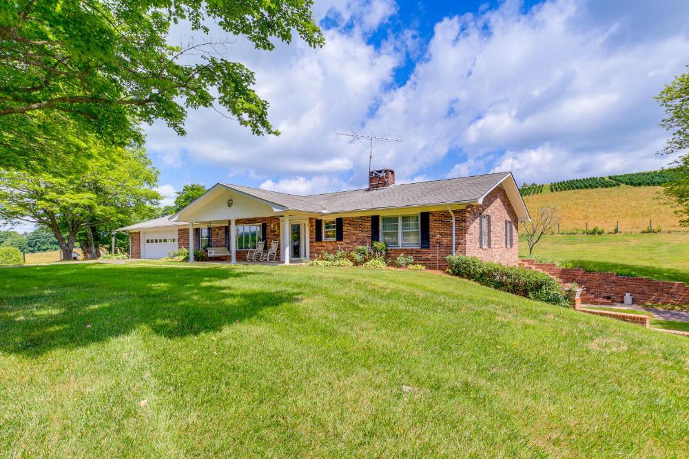 8 Mi to New River! Blue Ridge Mtn Ranch-Style Home